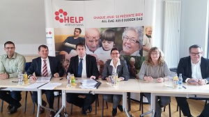 Partnerschaftsabkommen mit der Croix Rouge und dem Pflegenetzwerk HELP für die Einführung vom DSP